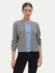 Liu Jo Kardigan WF6108 MA88R Szary Regular Fit. Szare kardigany damskie Liu Jo, m, bez wzorów, z wełny. Za 819.99 zł.