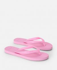 Japonki damskie Rip Curl Essential Bloom Open Toe. Czerwone klapki damskie Rip Curl, bez wzorów, z materiału, z otwartym noskiem, bez obcasa, bez zapięcia. Za 59.99 zł.