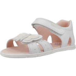 Sandały PABLOSKY 051500P Biały. Białe sandały damskie Pablosky, bez wzorów, ze skóry, bez obcasa, bez zapięcia. Za 198.99 zł.