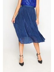 ASSUILI Spódnica w kolorze niebieskim rozmiar: 42. Niebieskie spódnice damskie Assuili, bez wzorów, z tiulu, klasyczne, midi. Za 126.99 zł.