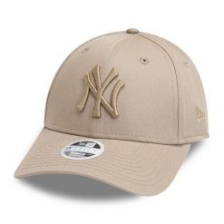 Damska czapka z daszkiem New Era MLB New York Yankees. Brązowe czapki z daszkiem damskie New Era, bez wzorów. Za 170.50 zł.
