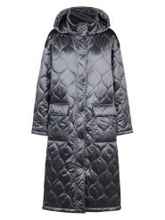 Herrlicher Płaszcz pikowany w kolorze czarnym rozmiar: L. Czarne płaszcze damskie Herrlicher, l, bez wzorów, bez kaptura. Za 304.99 zł.