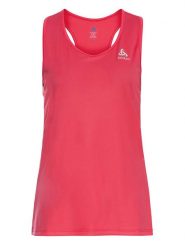 Odlo Top sportowy "Essential" w kolorze różowym rozmiar: L. Różowe koszulki sportowe damskie ODLO, l, bez wzorów, z materiału, bez ramiączek, outdoorowe. Za 92.21 zł.