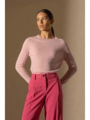 Perfect Cashmere Kaszmirowy sweter "Whitney" w kolorze jasnoróżowym rozmiar: S. Różowe swetry klasyczne damskie Perfect Cashmere, s, z kaszmiru, bez kołnierzyka. Za 339.00 zł.