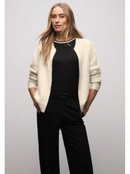 Street One Kardigan w kolorze kremowym rozmiar: 40. Brązowe kardigany damskie Street One, bez wzorów. Za 195.77 zł.