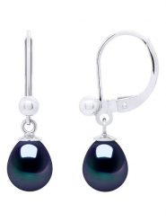 ATELIERS SAINT GERMAIN Srebrne kolczyki z perłami rozmiar: onesize. Niebieskie kolczyki damskie ATELIERS SAINT GERMAIN, z perłą, srebrne. Za 217.99 zł.