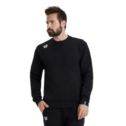 Bluza Arena Crew Solid. Czarne bluzy damskie Arena, bez wzorów, bez kaptura. Za 292.00 zł.