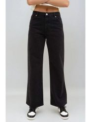 Monki Dżinsy - Comfort fit - w kolorze czarnym rozmiar: W29. Czarne jeansy damskie Monki, z podwyższonym stanem. Za 70.41 zł.