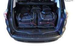 Torby Do Bagażnika Ford S-Max 2015-2023 5Szt Kjust. Czarne torby podróżne KJUST, bez wzorów, z kauczuku. Za 1,600.00 zł.