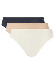 Tommy Hilfiger Komplet 3 par stringów UW0UW05959 Kolorowy. Komplety bielizny Tommy Hilfiger, bez wzorów, z bawełny. Za 109.99 zł.