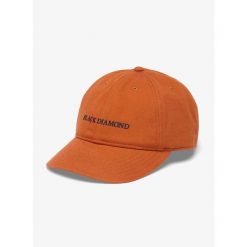 Czapka z daszkiem Black Diamond BD Heritage Cap. Brązowe czapki z daszkiem damskie Black Diamond, bez wzorów. Za 119.99 zł.