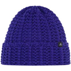 Czapka Eisbar Selda MÜ. Fioletowe czapki damskie Eisbär, bez wzorów, z wełny. Za 269.90 zł.