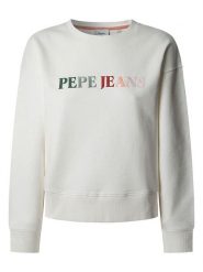 Pepe Jeans Bluza "Regan" w kolorze białym rozmiar: M. Białe bluzy damskie Pepe Jeans, m, bez wzorów, z jeansu, bez kaptura. Za 210.81 zł.