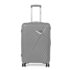 Walizka na kółkach twarda Sapphire ST-3030P szara - średnia M. Niebieskie walizki SAPPHIRE, bez wzorów, z gumy, średnie. W wyprzedaży za 119.80 zł.