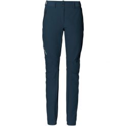 Spodnie damskie VAUDE Scopi II. Niebieskie spodnie sportowe damskie Vaude, l, bez wzorów, z materiału, narciarskie. Za 559.00 zł.