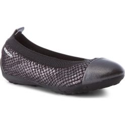 Baleriny GEOX - J Piuma Bal B J62B0B 0TNNF C9999 M Black. Czarne baleriny dziewczęce Geox, z materiału. W wyprzedaży za 159.00 zł.