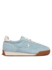 Polo Ralph Lauren Sneakersy 804P18219003 Niebieski jasny. Niebieskie obuwie sportowe damskie Polo Ralph Lauren, ze skóry, bez zapięcia. Za 689.99 zł.