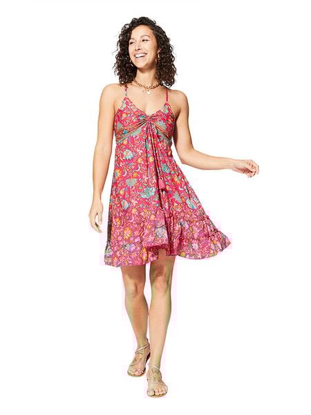 Ipanima Sukienka w kolorze różowym rozmiar: 38/40. Różowe sukienki damskie Ipanima, bez wzorów, klasyczne, bez ramiączek. Za 70.08 zł.