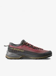 Buty podejściowe damskie La Sportiva TX4 Evo ST. Czerwone obuwie trekkingowe damskie La Sportiva, z materiału, przed kostkę, bez zapięcia. Za 766.12 zł.