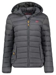 Geographical Norway Kurtka pikowana "Atikolor" w kolorze antracytowym rozmiar: XL. Czarne kurtki damskie Geographical Norway, xl, bez wzorów, bez kaptura. Za 153.71 zł.