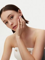 Guess Pierścionek JUBR051 65JW Złoty. Żółte pierścionki damskie Guess, metalowe. Za 149.99 zł.