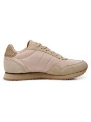 WODEN Skórzane sneakersy "Nora III" w kolorze jasnoróżowym rozmiar: 38. Różowe obuwie sportowe damskie Woden, z materiału, bez zapięcia. Za 232.68 zł.