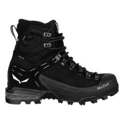 Damskie buty trekkingowe Salewa Ortles Ascent Mid Gtx. Czarne obuwie trekkingowe damskie Salewa, z gore-texu, bez zapięcia. Za 1,379.85 zł.