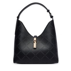 Torebka Furla. Czarne torebki klasyczne damskie Furla, bez dodatków. Za 1,389.00 zł.