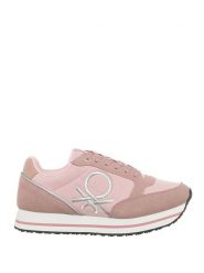 Benetton Sneakersy w kolorze jasnoróżowym rozmiar: 38. Różowe obuwie sportowe damskie Benetton, bez zapięcia. Za 184.46 zł.