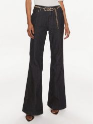 MICHAEL Michael Kors Jeansy MS39041M24 Granatowy Flared Fit. Niebieskie jeansy damskie MICHAEL Michael Kors. Za 669.99 zł.