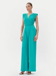Rinascimento Kombinezon CFC0123771003 Zielony Regular Fit. Zielone sukienki damskie Rinascimento, bez wzorów, z syntetyku, bez ramiączek. Za 349.99 zł.