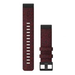 Pasek do zegarka Garmin Quickfit 22. Czerwone zegarki damskie GARMIN, metalowe. Za 643.30 zł.