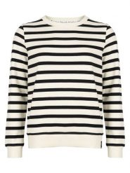 Roadsign Bluza w kolorze kremowo-czarnym rozmiar: XXL. Brązowe bluzy damskie Roadsign, xxl, bez wzorów, z bawełny, bez kaptura. Za 69.58 zł.