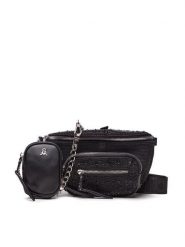 Steve Madden Saszetka nerka Bmaxima SM13000640-02002-BLK Czarny. Czarne torebki klasyczne damskie Steve Madden, z materiału, bez dodatków. Za 349.99 zł.