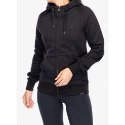 Bluza z kapturem damska Didriksons Ven Full Zip. Czarne bluzy damskie Didriksons, xs, bez wzorów, z kapturem. Za 261.99 zł.