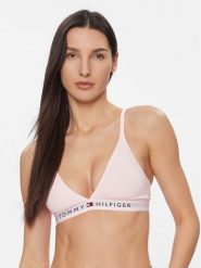 Tommy Hilfiger Biustonosz braletka UW0UW04144 Różowy. Czerwone biustonosze Tommy Hilfiger, bez wzorów, z bawełny. Za 89.99 zł.