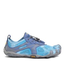Buty do biegania Vibram Fivefingers. Niebieskie obuwie sportowe treningowe Vibram Fivefingers, do biegania, vibram fivefingers. Za 409.99 zł.
