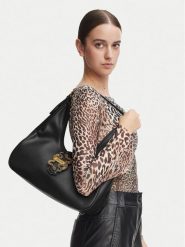 Just Cavalli Torebka 81RA4BA4 ZSA89 Czarny. Czarne torebki klasyczne damskie Just Cavalli, ze skóry, bez dodatków. Za 794.99 zł.