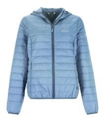Damska kurtka z kapturem Pro-X Elements Fritzi. Niebieskie kurtki damskie PRO-X ELEMENTS, bez wzorów, z poliesteru, z kapturem. Za 340.50 zł.