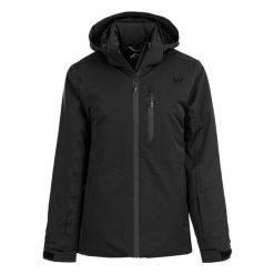 Kurtka narciarska damska Whistler Jada W-PRO 15000. Czarne kurtki sportowe damskie WHISTLER, na zimę, bez wzorów, z elastanu, bez kaptura. Za 589.99 zł.