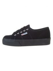 Superga Sneakersy "2730" w kolorze czarnym rozmiar: 37. Czarne obuwie sportowe damskie Superga, bez zapięcia. Za 119.68 zł.