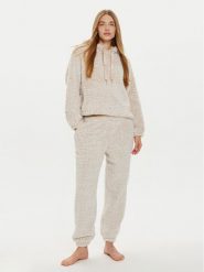 DKNY Piżama YI70022 Écru Regular Fit. Piżamy damskie DKNY, bez wzorów, z syntetyku, bez ramiączek. Za 379.99 zł.