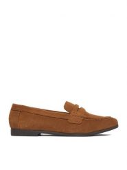 Lasocki Lordsy CEO-WI16-ZARA-07 Brązowy jasny. Brązowe półbuty damskie Lasocki, bez wzorów, ze skóry, bez obcasa, bez zapięcia. Za 199.99 zł.