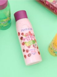 Balsam do ciała Perfecta - czerwony. Czerwone body i gorsety Sinsay, bez wzorów, ze skóry. Za 29.99 zł.