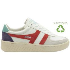 Sneakersy damscy Gola Grandslam Trident. Białe obuwie sportowe damskie Gola, bez zapięcia. Za 470.50 zł.