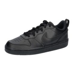 Tenisówki Nike Model Court Borough Low Recraft (gs) Kolor Czarny. Czarne trampki damskie Nike, bez wzorów, z materiału, bez zapięcia. Za 339.99 zł.