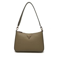 Torebka Guess. Brązowe torebki klasyczne damskie Guess, bez dodatków. Za 279.99 zł.