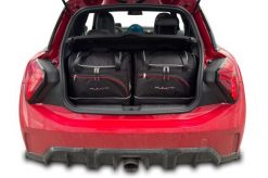 Torby Do Bagażnika Mini Cooper 3D 2024+ 2Szt Kjust. Czarne torby podróżne KJUST, bez wzorów, z kauczuku. Za 486.00 zł.