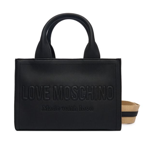 Torebka LOVE MOSCHINO. Czarne torebki klasyczne damskie Love Moschino, bez dodatków. Za 879.99 zł.