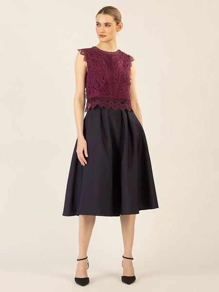 APART Spódnica w kolorze granatowym rozmiar: 34. Niebieskie spódnice damskie Apart, bez wzorów, midi. Za 214.70 zł.